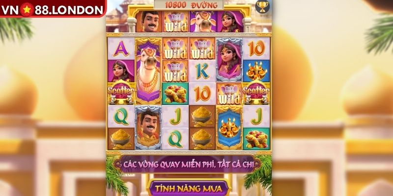 Kho Báu Ganesha – Slot Game Nổ Hũ Đỉnh Cao Kịch Tính 3 Tính năng tăng giảm tiền cược
