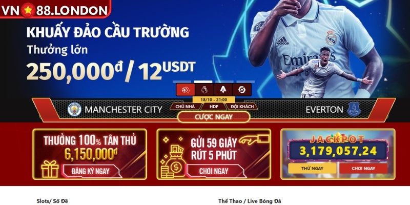 Truy cập web VN88 chính thức
